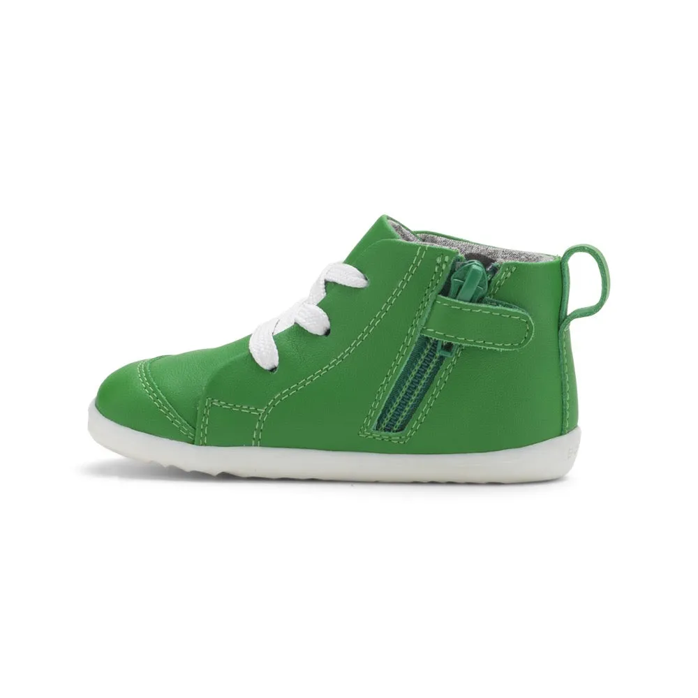 Bobux Step Up Alley-Oop  Emerald Trainers