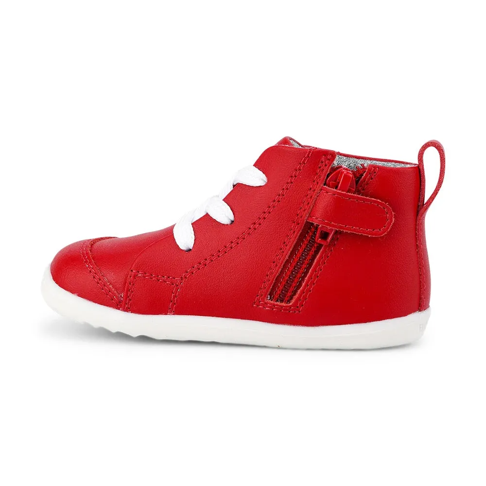 Bobux Step Up Alley-Oop Red Trainers
