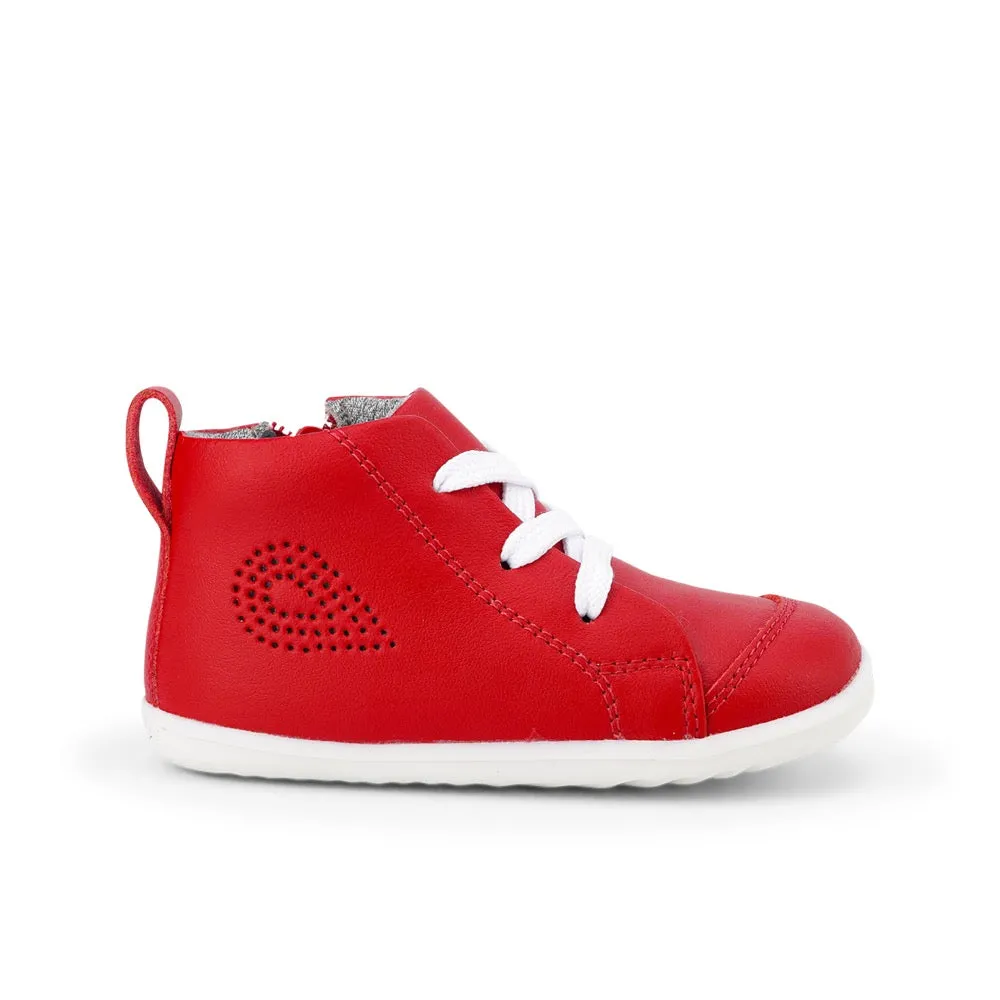 Bobux Step Up Alley-Oop Red Trainers