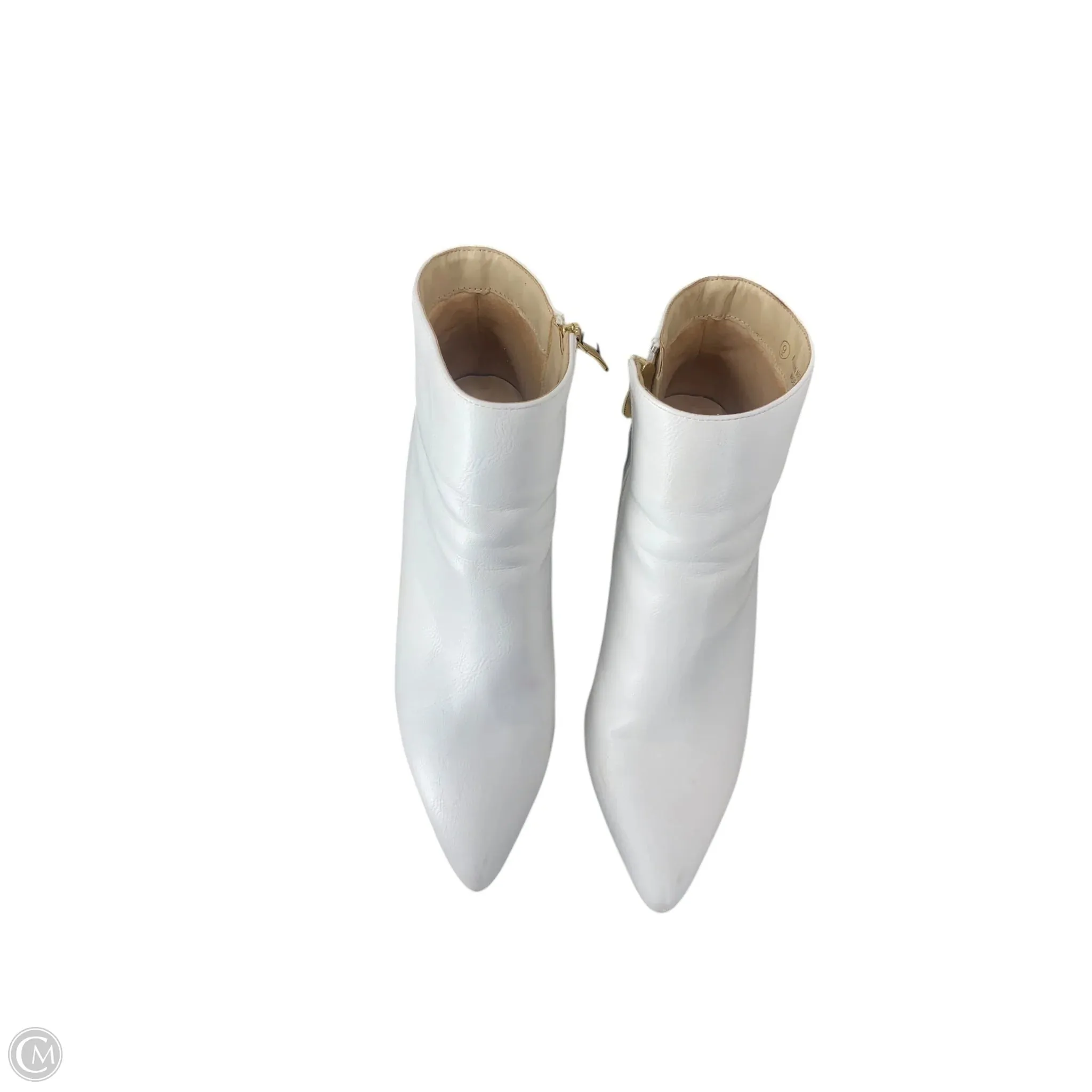 Boots Ankle Heels By Lulus In White, Size: 9
