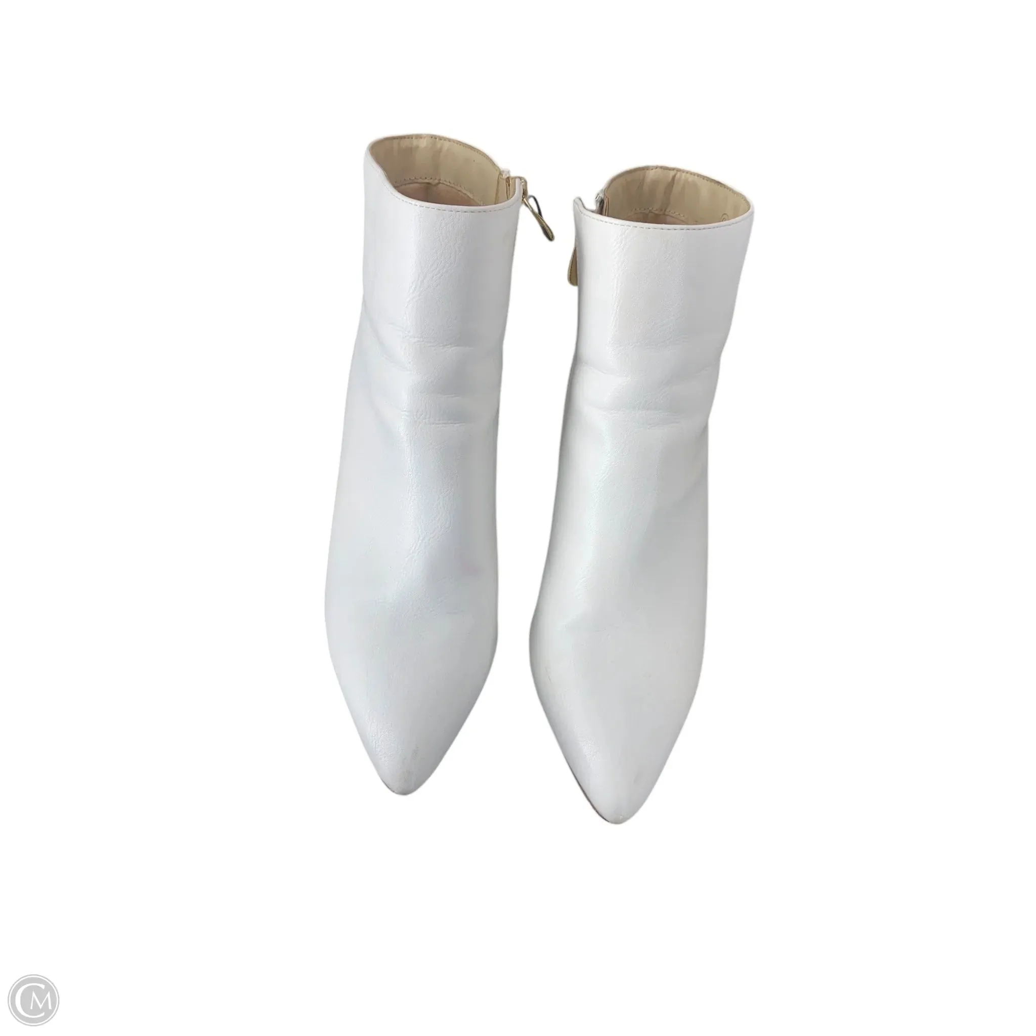 Boots Ankle Heels By Lulus In White, Size: 9