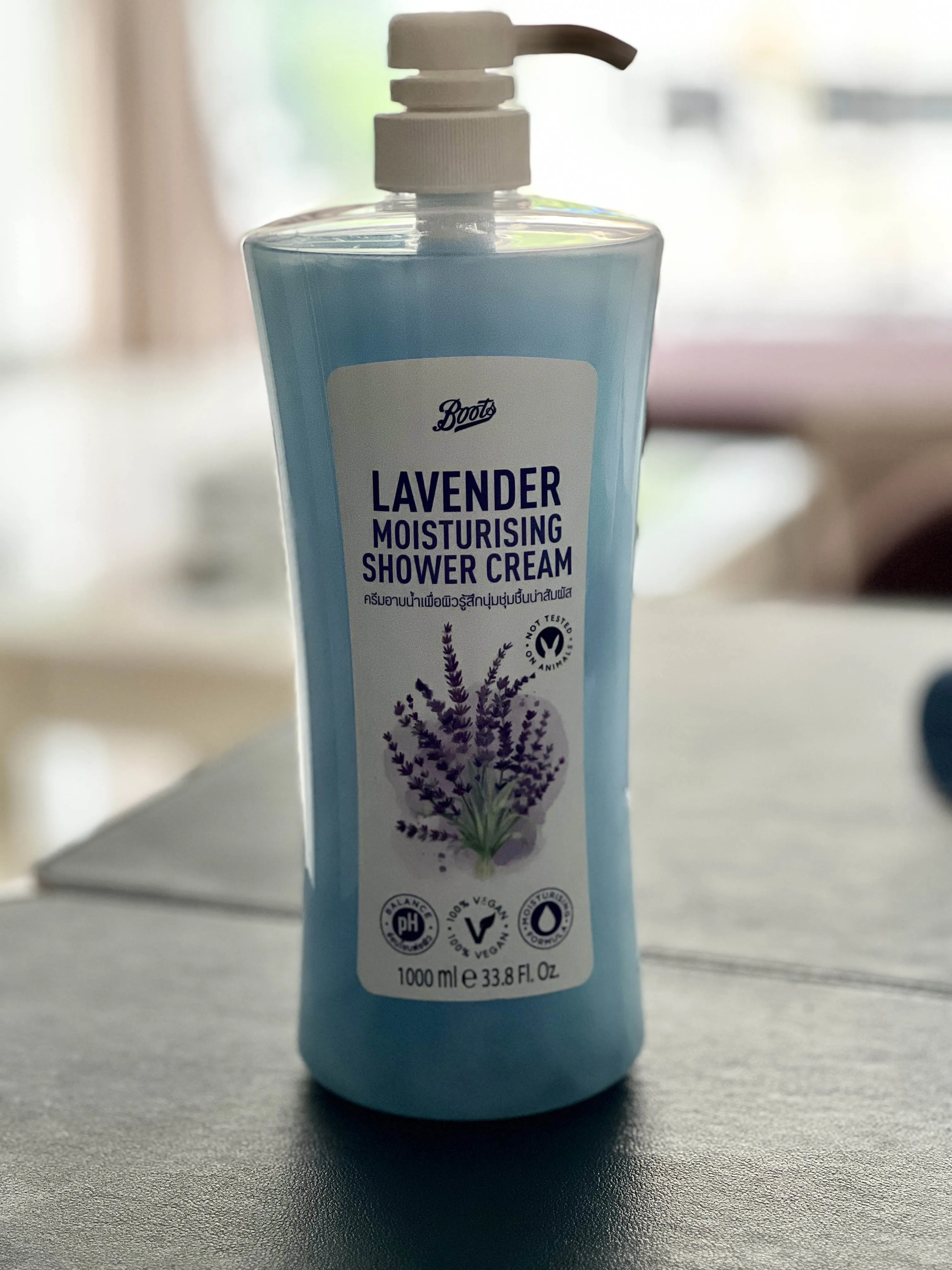 Boots Moisturizing Shower Cream | Lavender