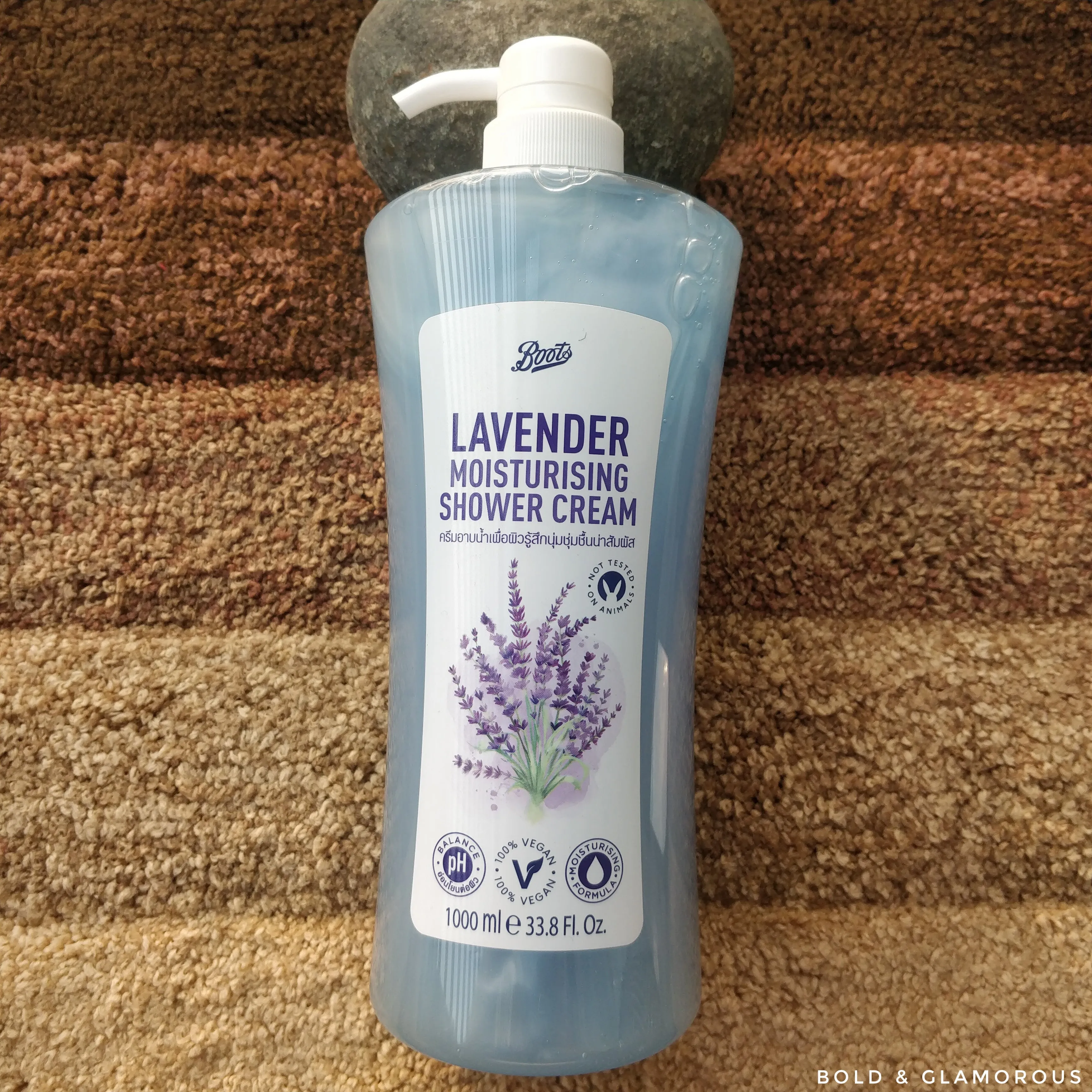 Boots Moisturizing Shower Cream | Lavender