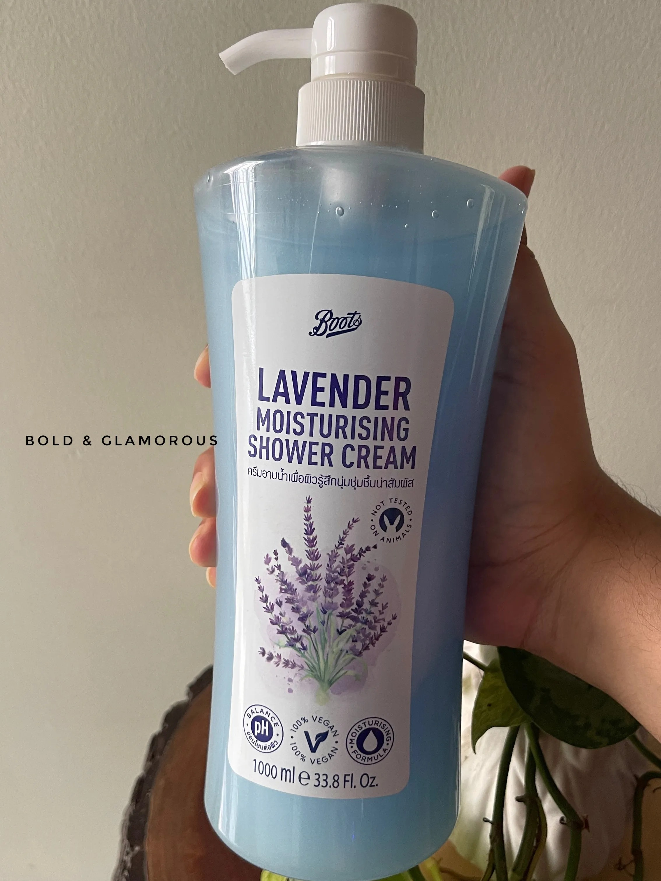 Boots Moisturizing Shower Cream | Lavender