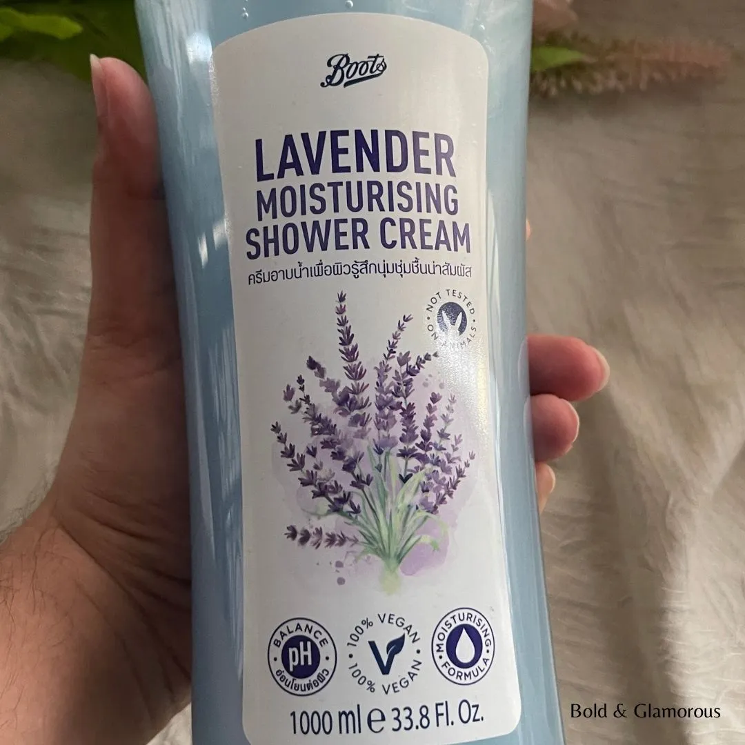 Boots Moisturizing Shower Cream | Lavender