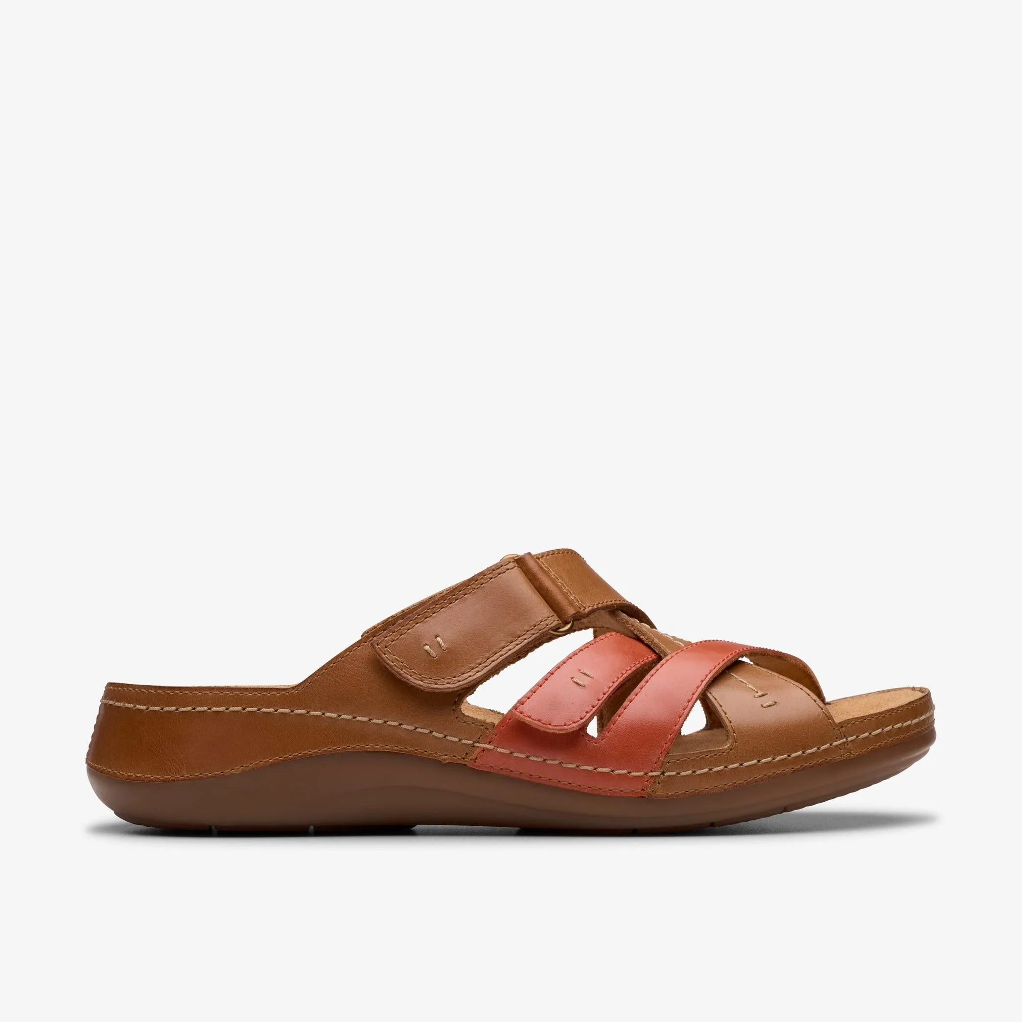 Cecily Slide - Tan Combination - 26181422