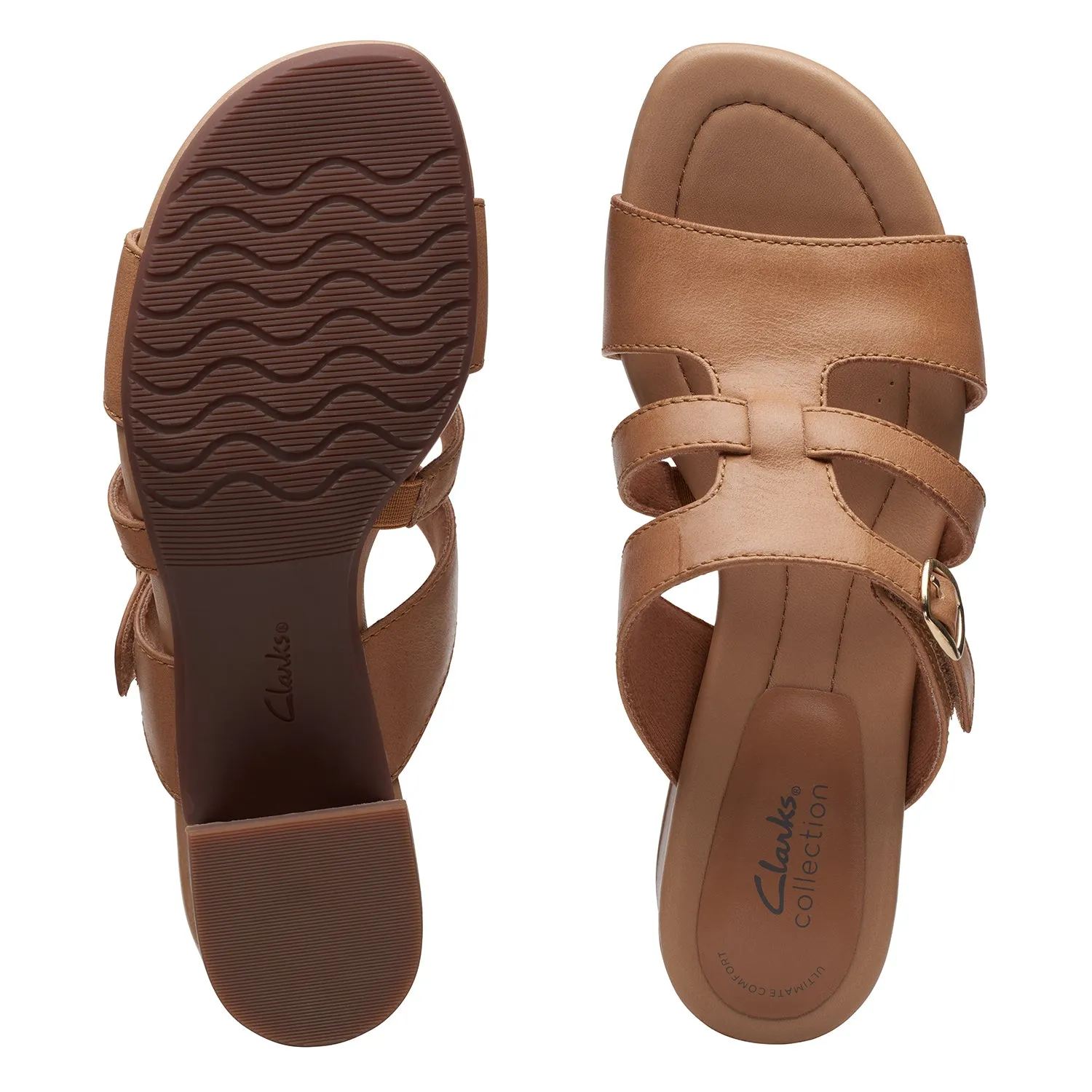 CLARKS  DESIRAE PALM (WIDE FIT)