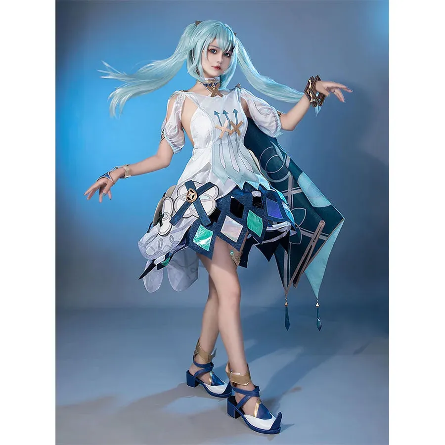 【CLEARANCE】Genshin Impact Faruzan Cosplay Costume C07226  AAA