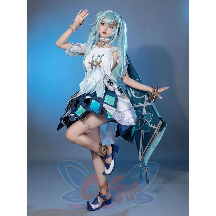 【CLEARANCE】Genshin Impact Faruzan Cosplay Costume C07226  AAA