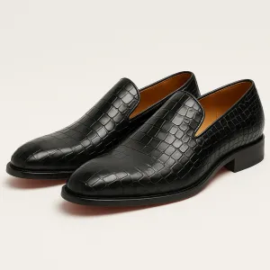 Domoir | Crocodile Loafers