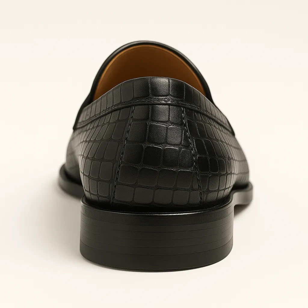 Domoir | Crocodile Loafers