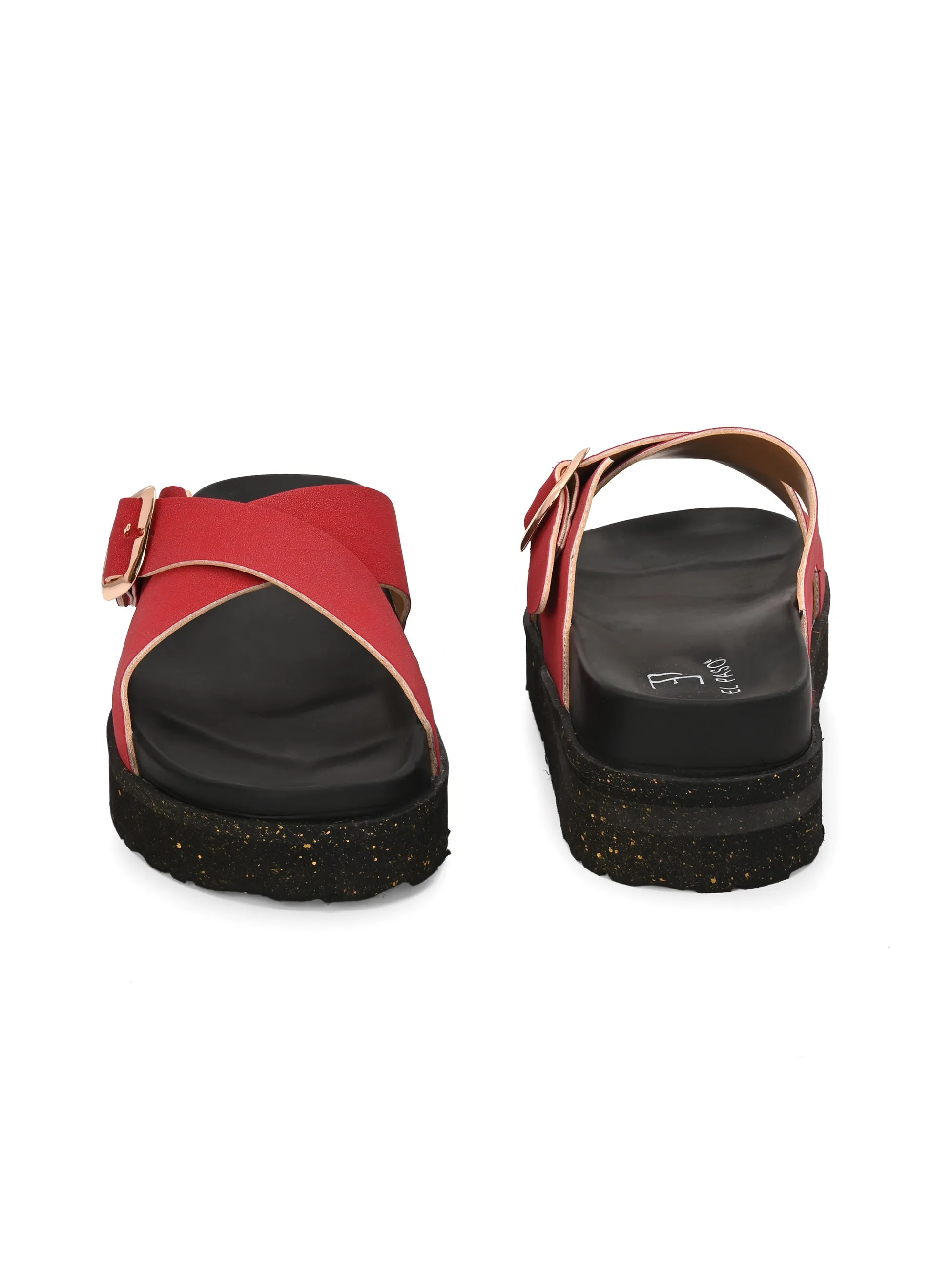 El Paso Women Platform Sandals