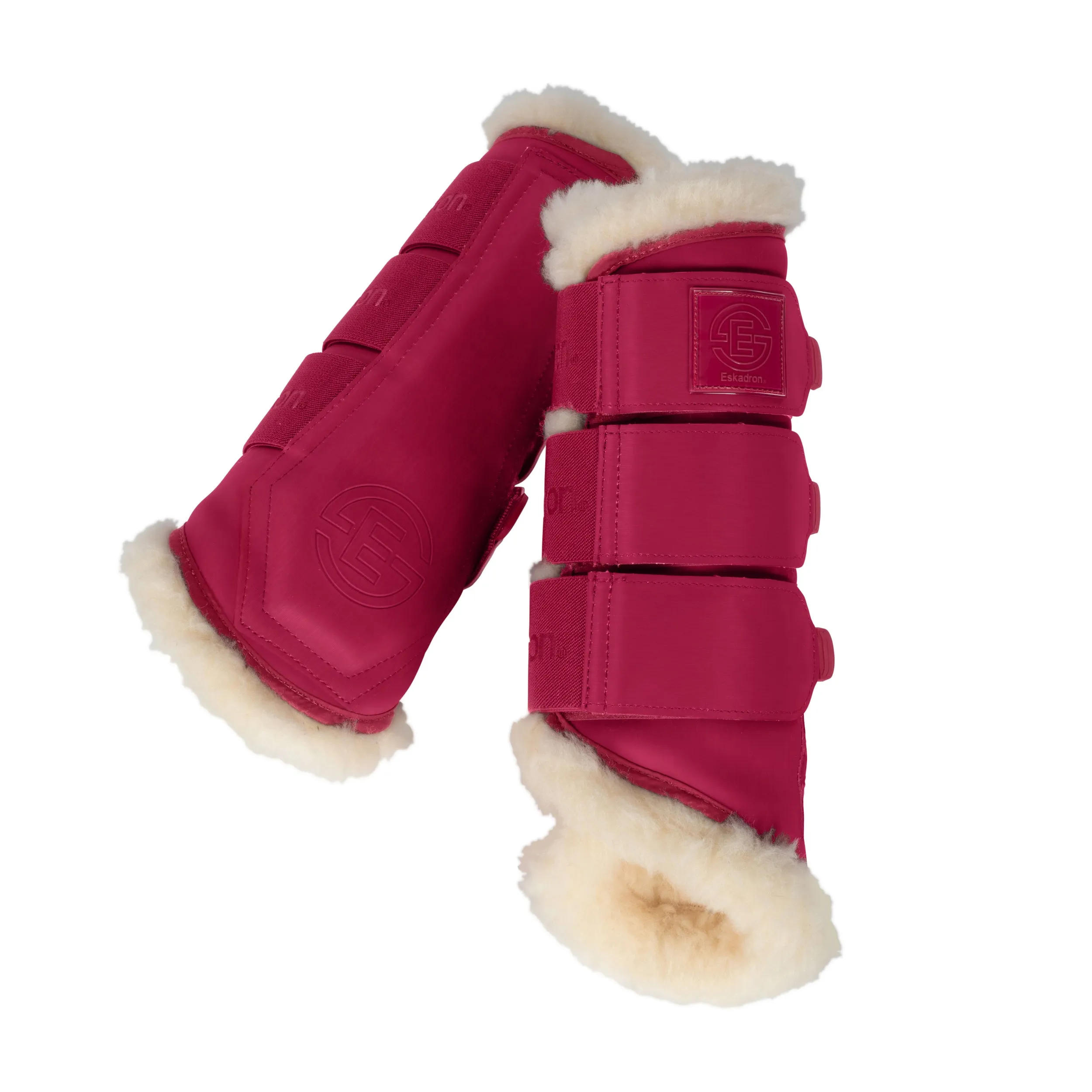 Eskadron Reflex Berry fusion soft slate evo-wool brushing boots- 1 small, 1 medium left