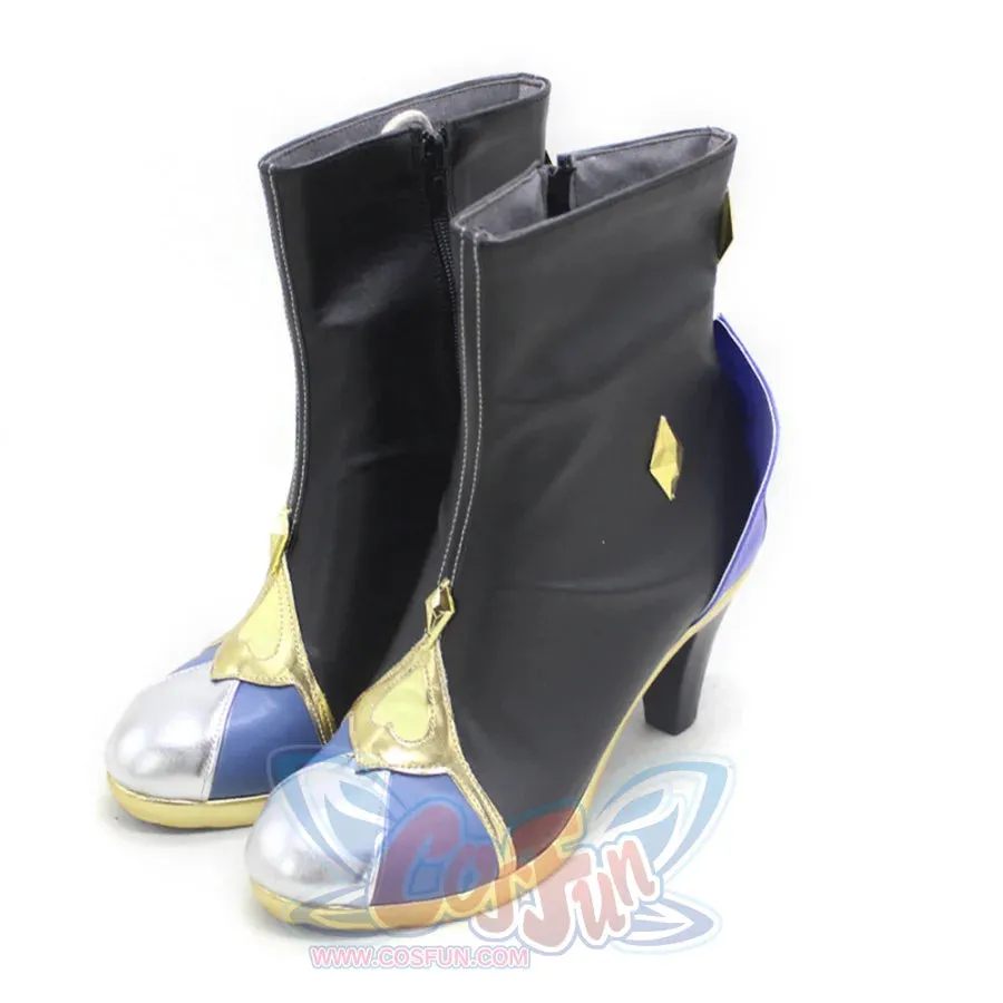 Game Genshin Yelan Cosplay Shoes C01130
