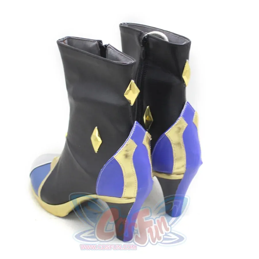 Game Genshin Yelan Cosplay Shoes C01130
