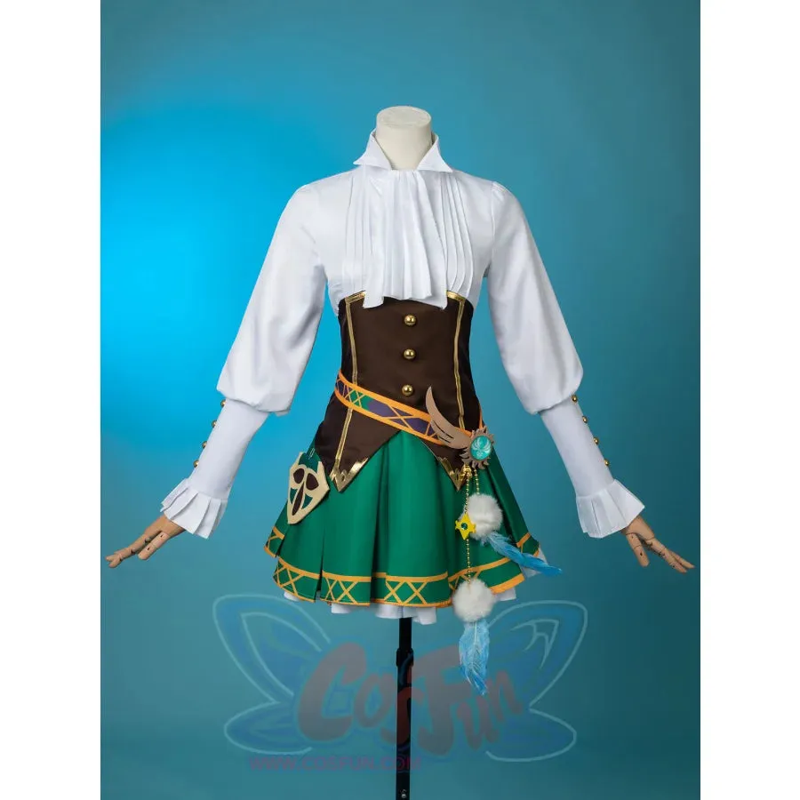 Genshin Impact Venti Barbatos Cosplay Costume C09031E  B
