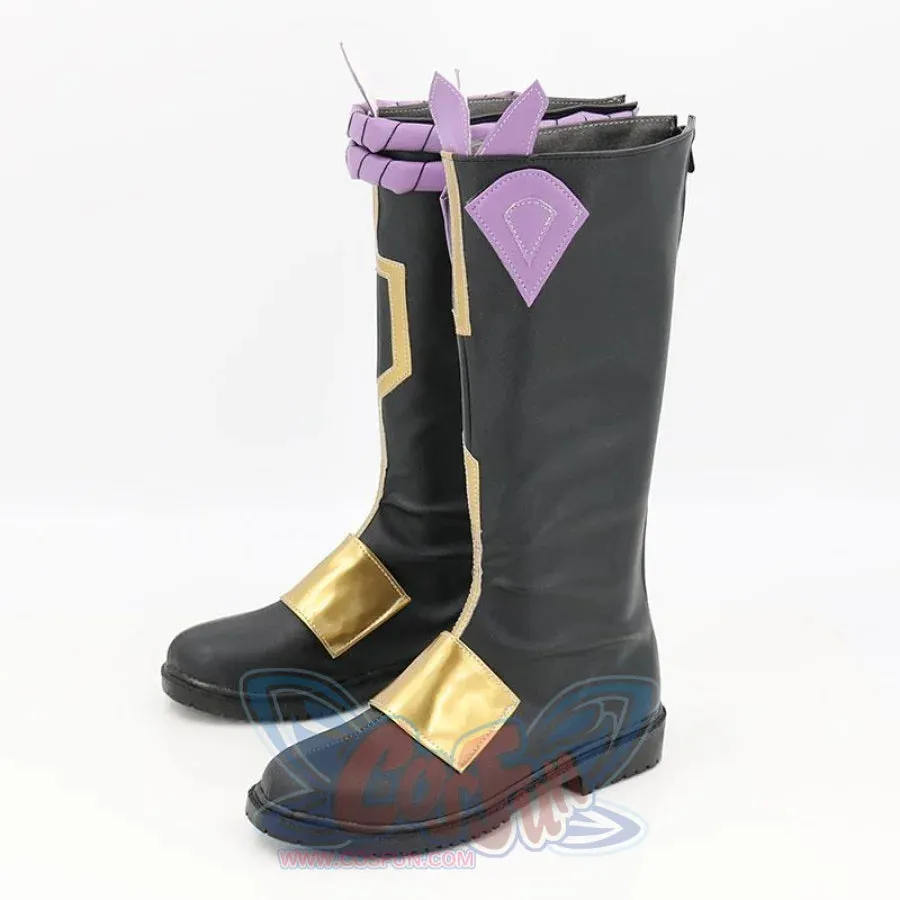 Genshin Impact Xiao Cosplay Shoes Men Boots C00111