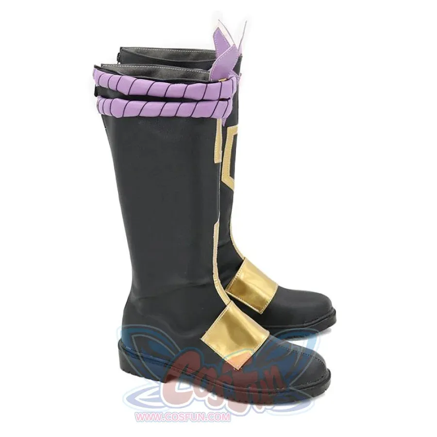 Genshin Impact Xiao Cosplay Shoes Men Boots C00111
