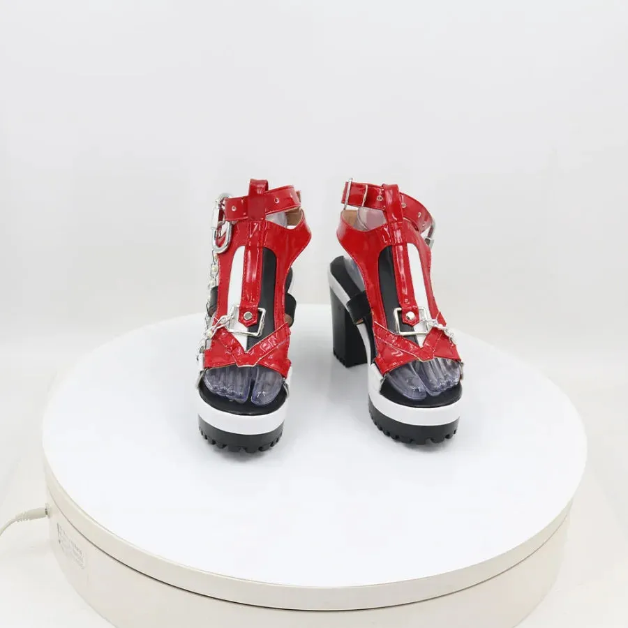 Goddess of Victory: Nikke Wolfram Cosplay Shoes C07915