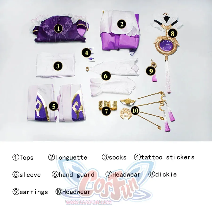 Honkai: Star Rail Fu Xuan Cosplay Costume C07986  AA