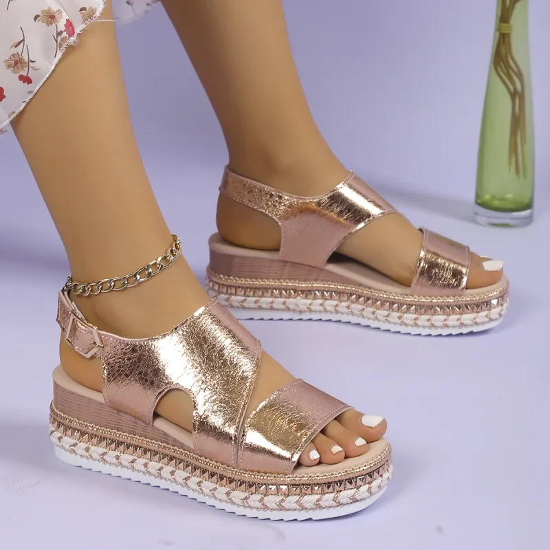 Jasmin | Glam Platform Sandals