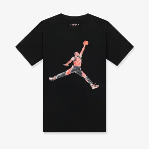 Jumpman Art Cotton T-Shirt - Black