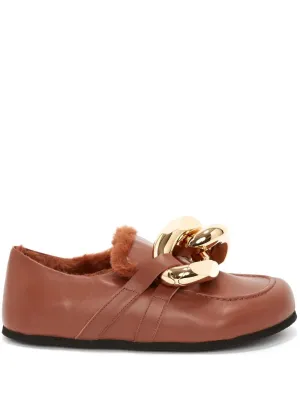 JW Anderson chunky-chain loafers