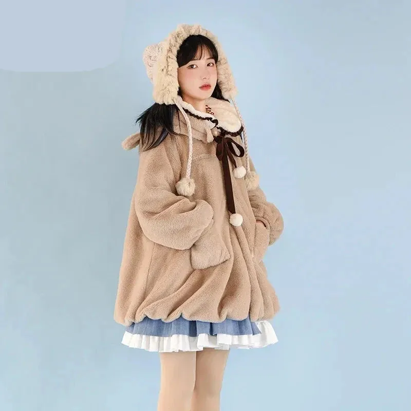 Kawaii Lolita Wool Hoodie