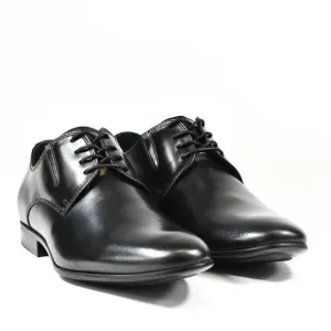Kenneth Cole Mix-er Black Leather Dress Shoe
