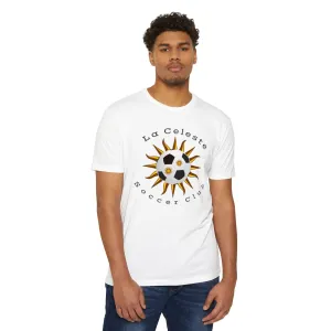 La Celeste Soccer Club Unisex CVC Jersey T-Shirt - Perfect for Soccer Fans