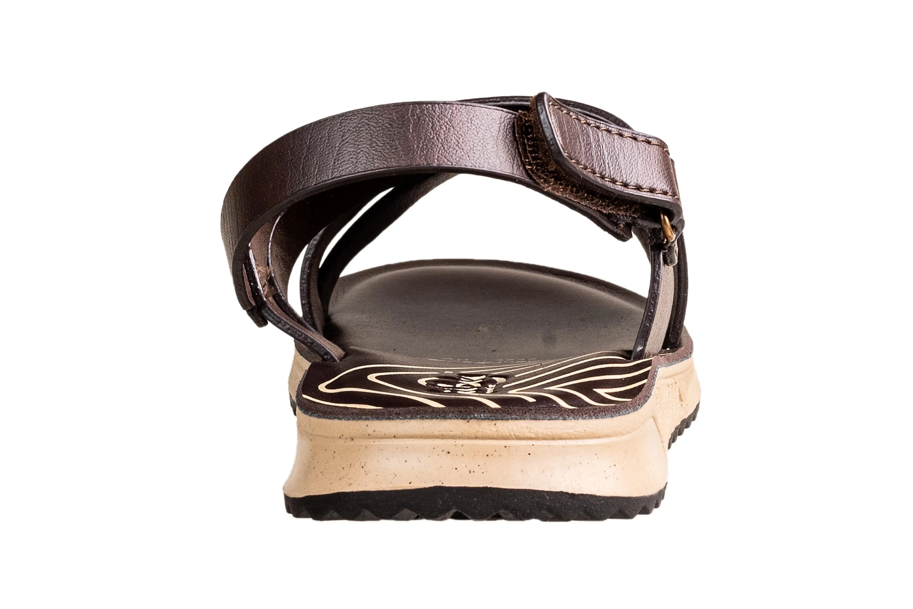 Lilblu Boys Brown Sandal PU
