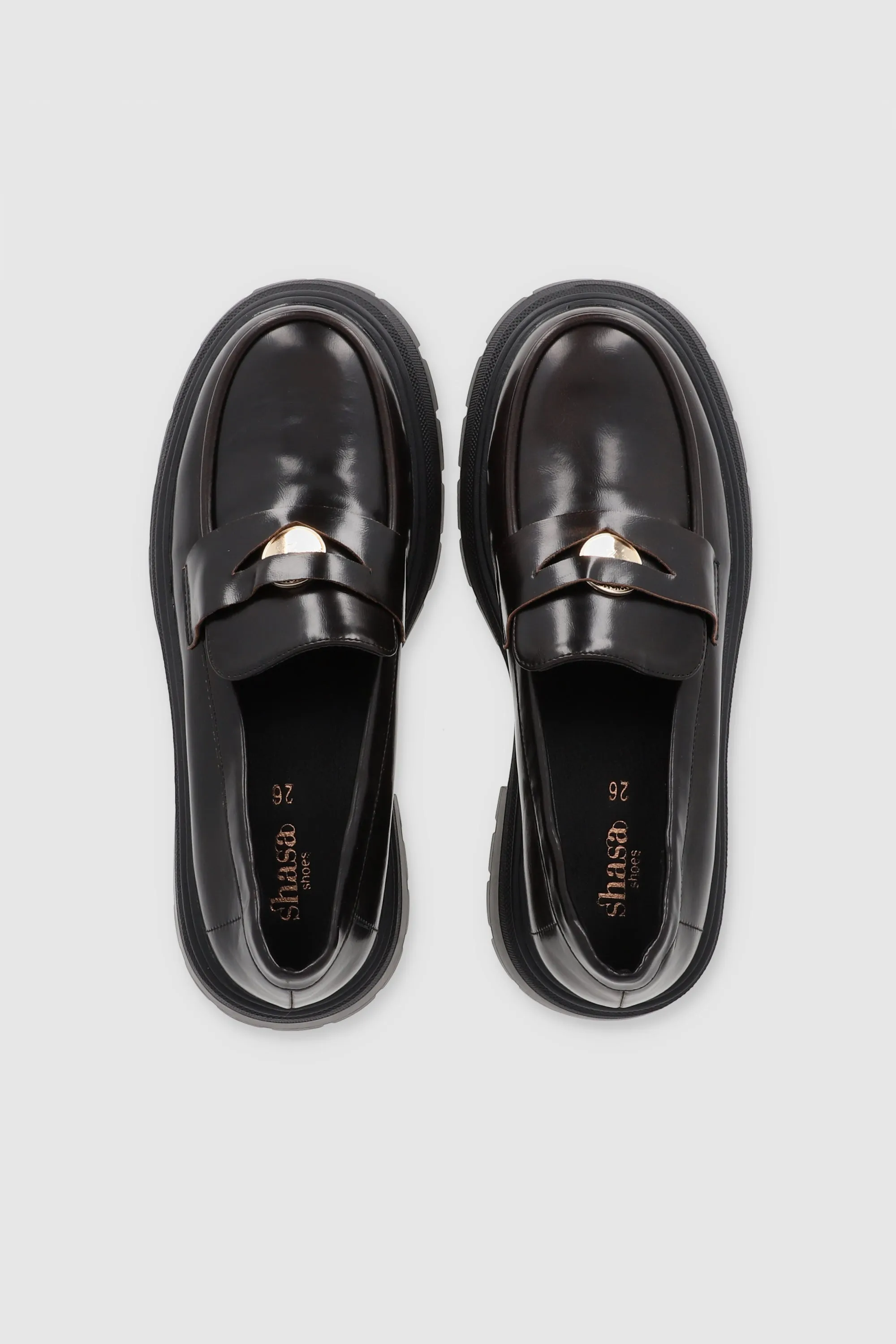 Loafer Chunky Placa Metal