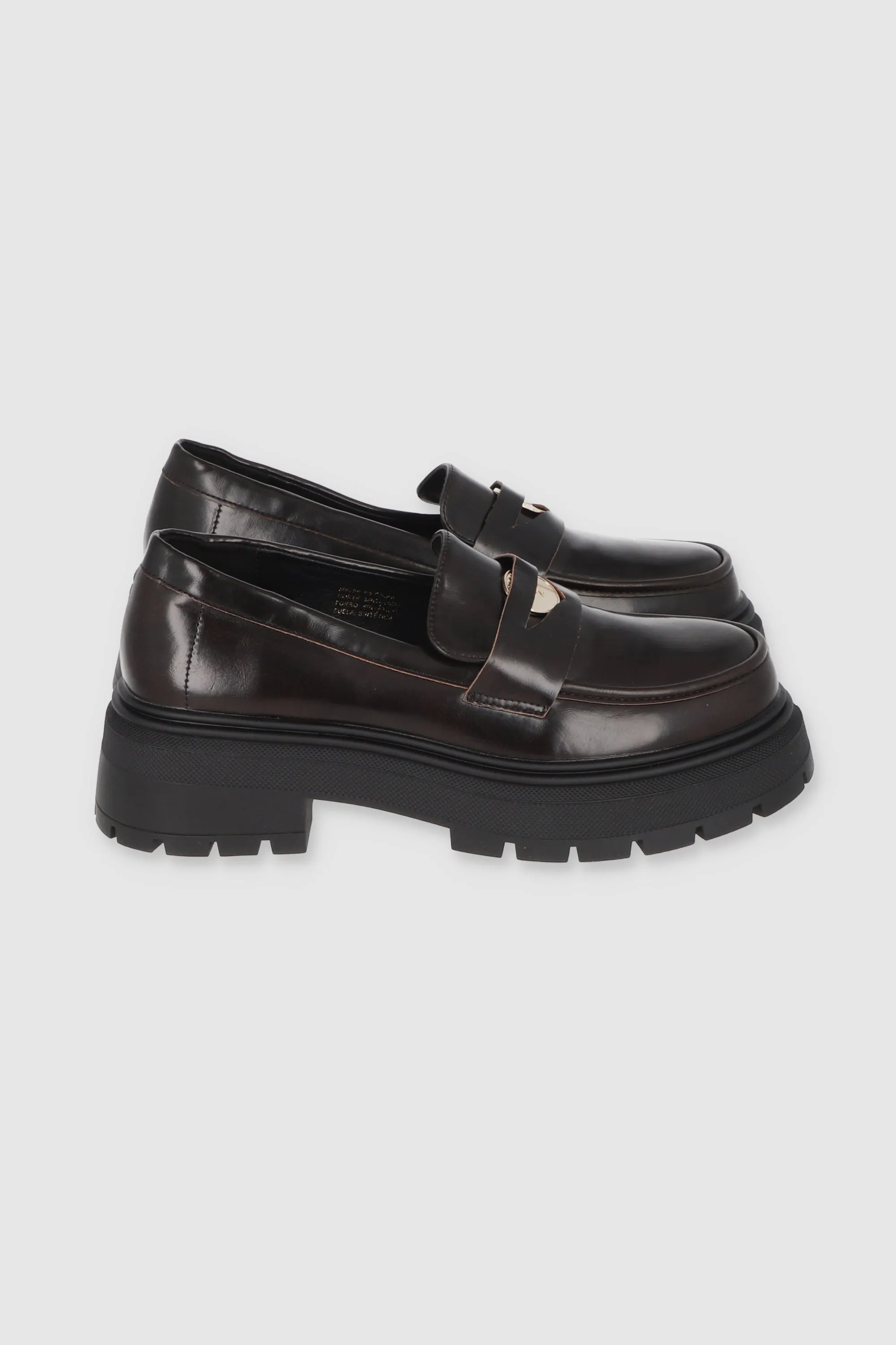 Loafer Chunky Placa Metal