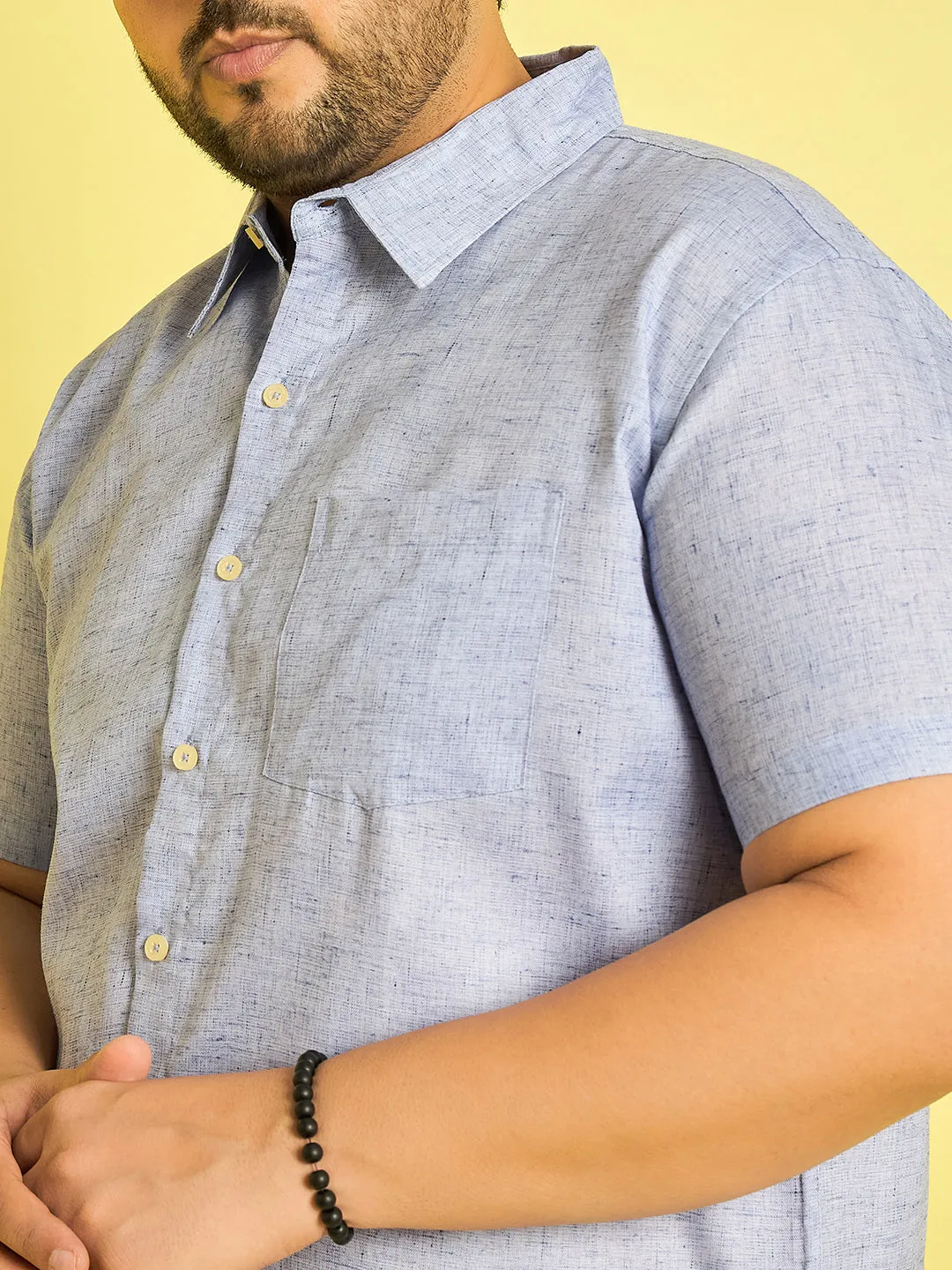 Men Plus Size Cruz Solid Shirt