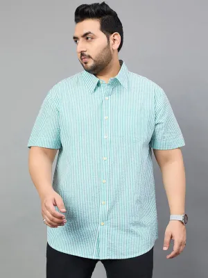 Men Plus Size Otto Striped Shirt