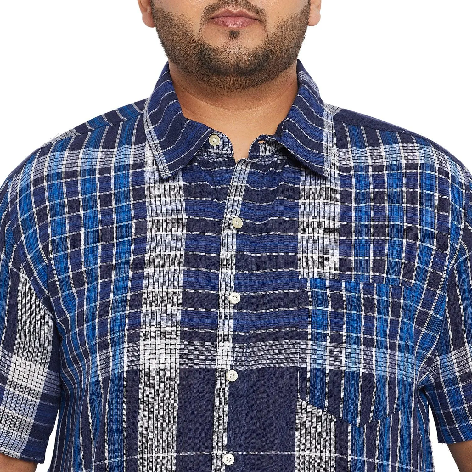 Men Plus Size Patrick Check Shirt