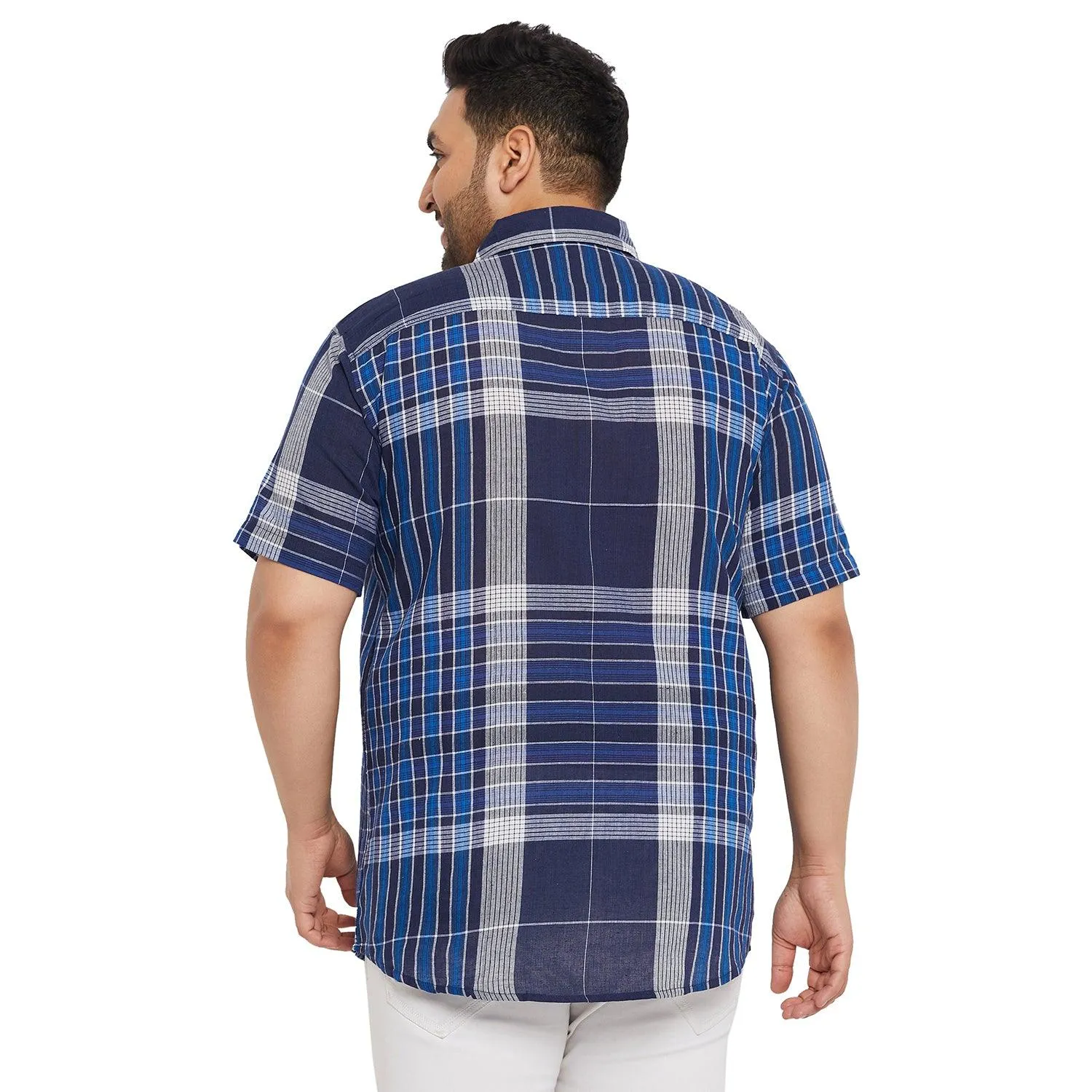 Men Plus Size Patrick Check Shirt