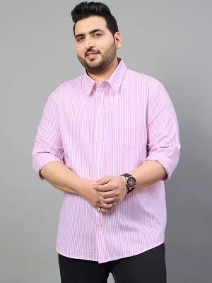 Men Plus Size Thiago Striped Shirt