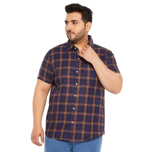 Men Plus Size Thistle Checked Shirt