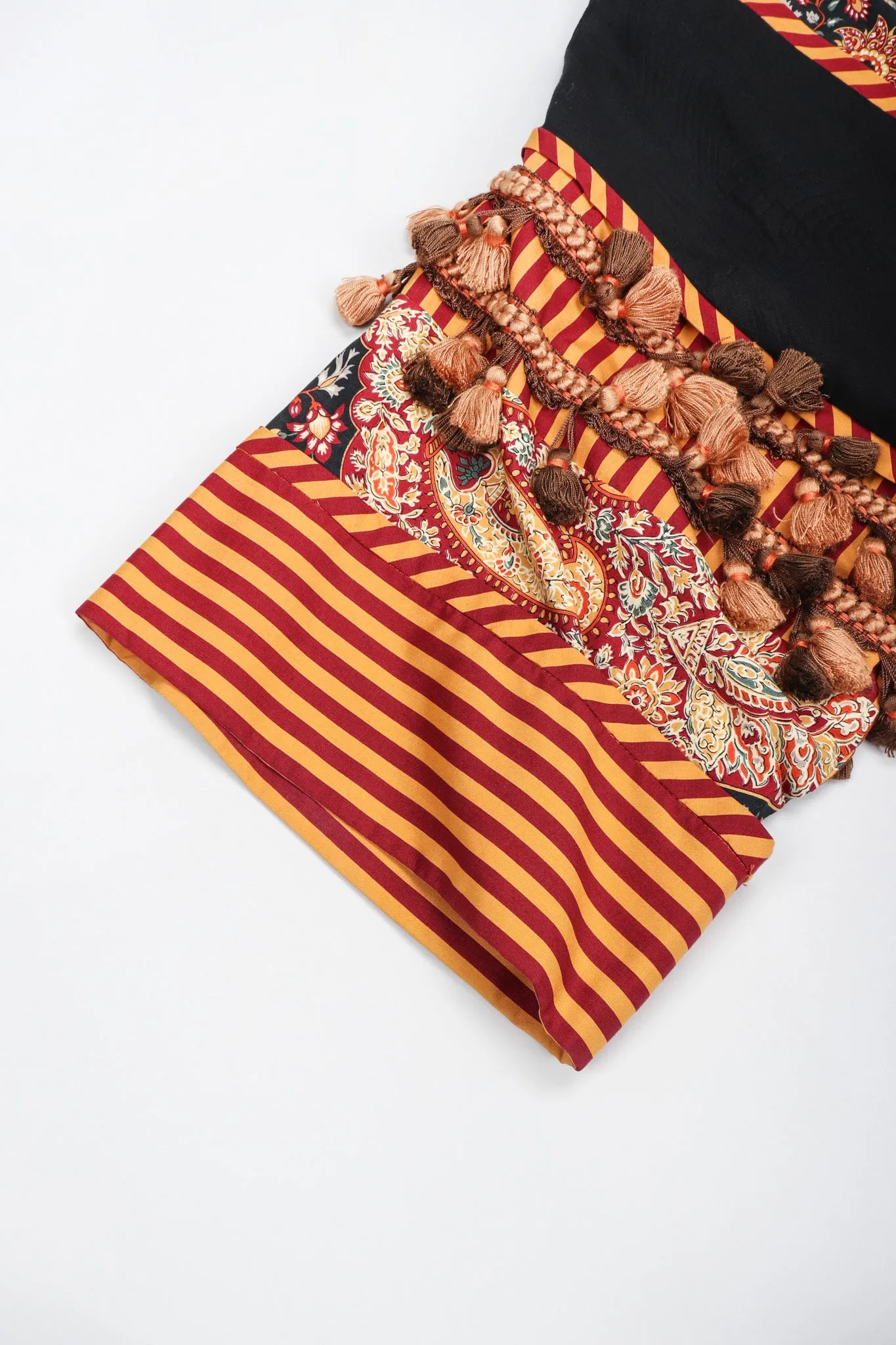 Mixed Print Tunic Minidress
