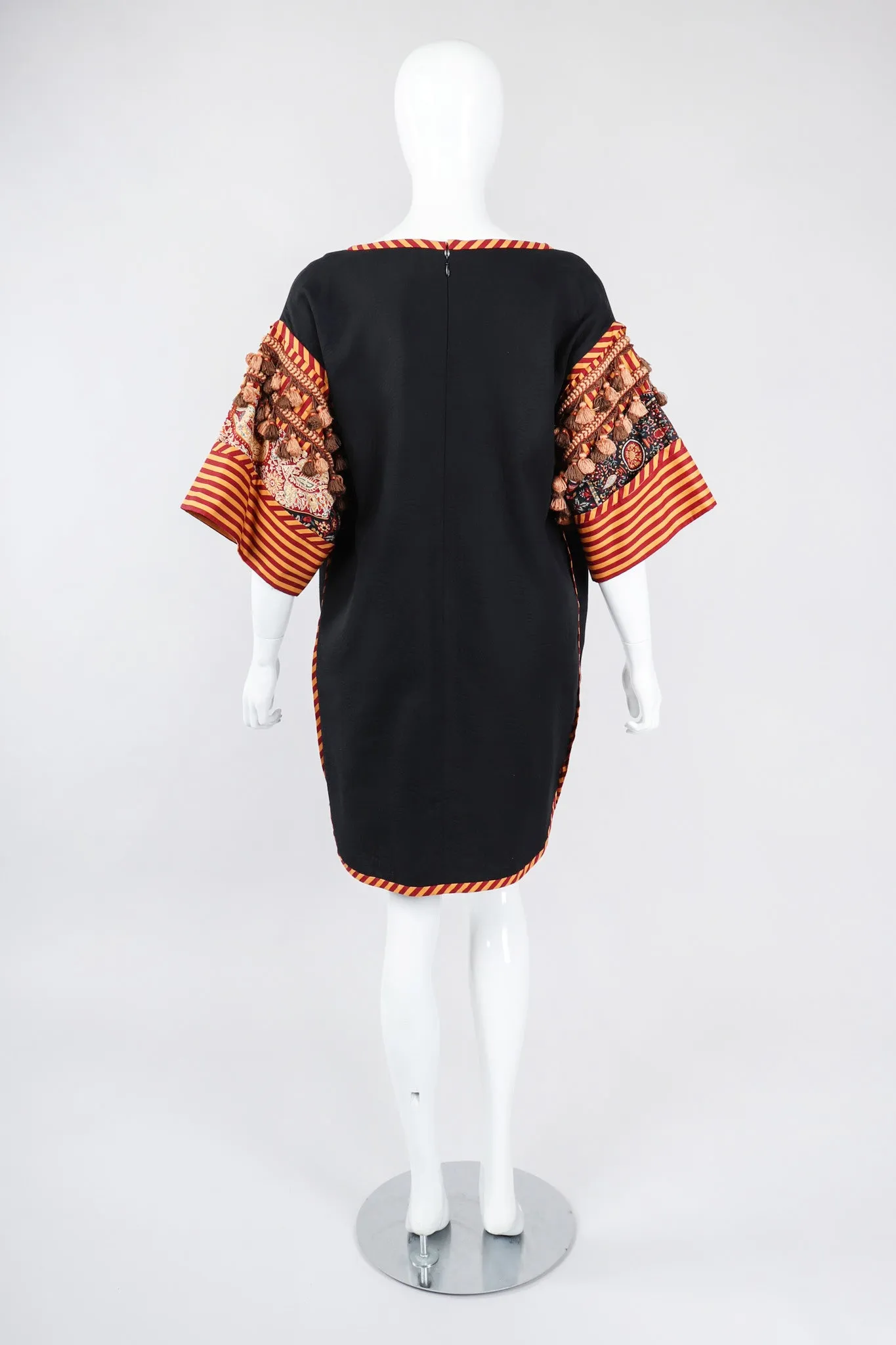 Mixed Print Tunic Minidress