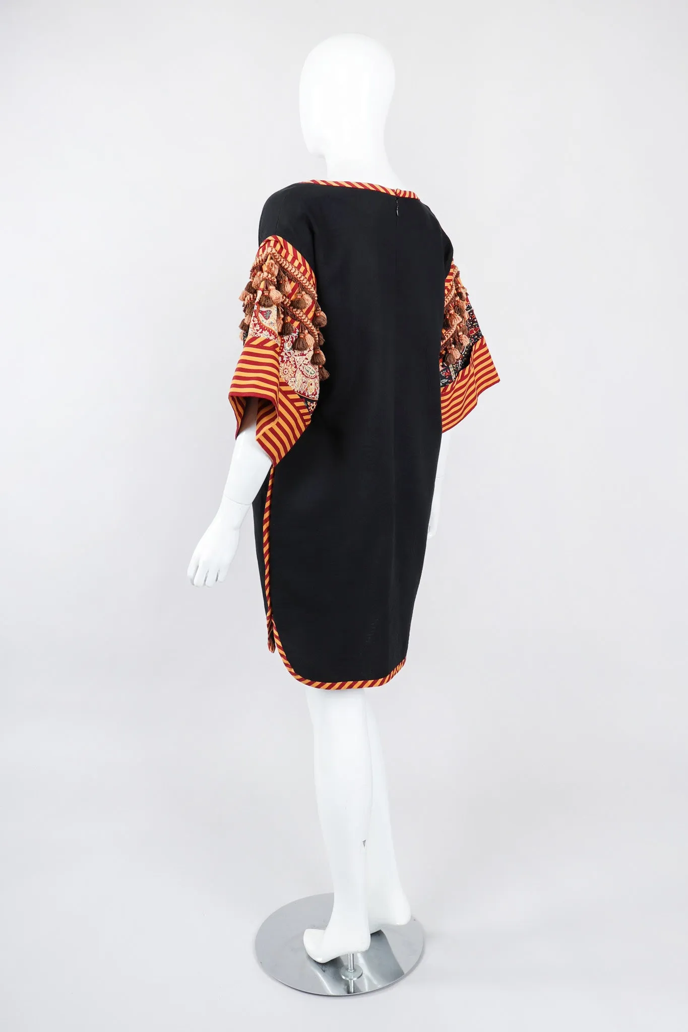 Mixed Print Tunic Minidress