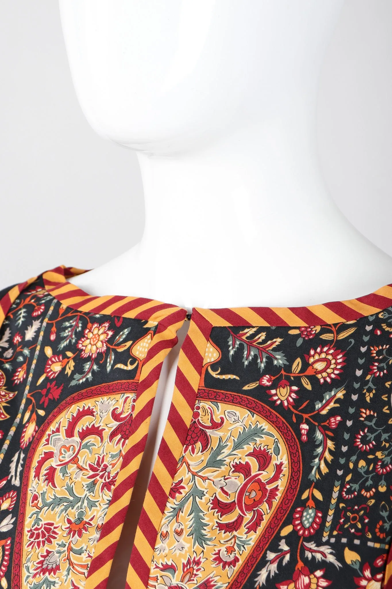 Mixed Print Tunic Minidress
