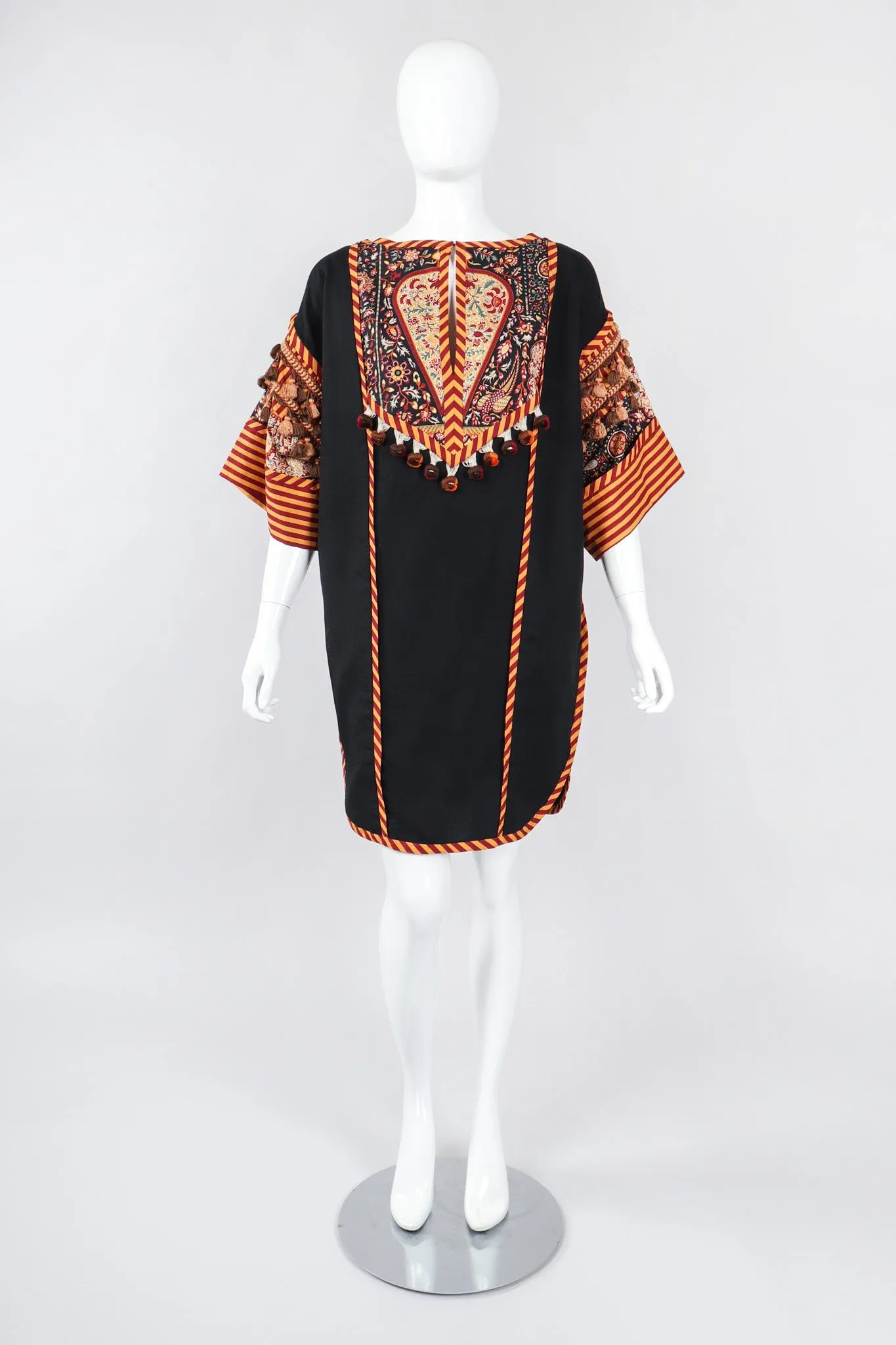 Mixed Print Tunic Minidress