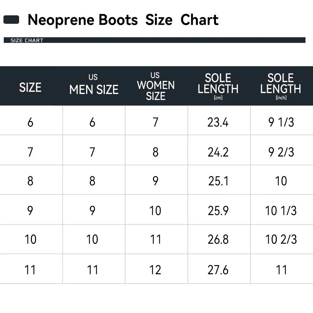 Neoprene Boots