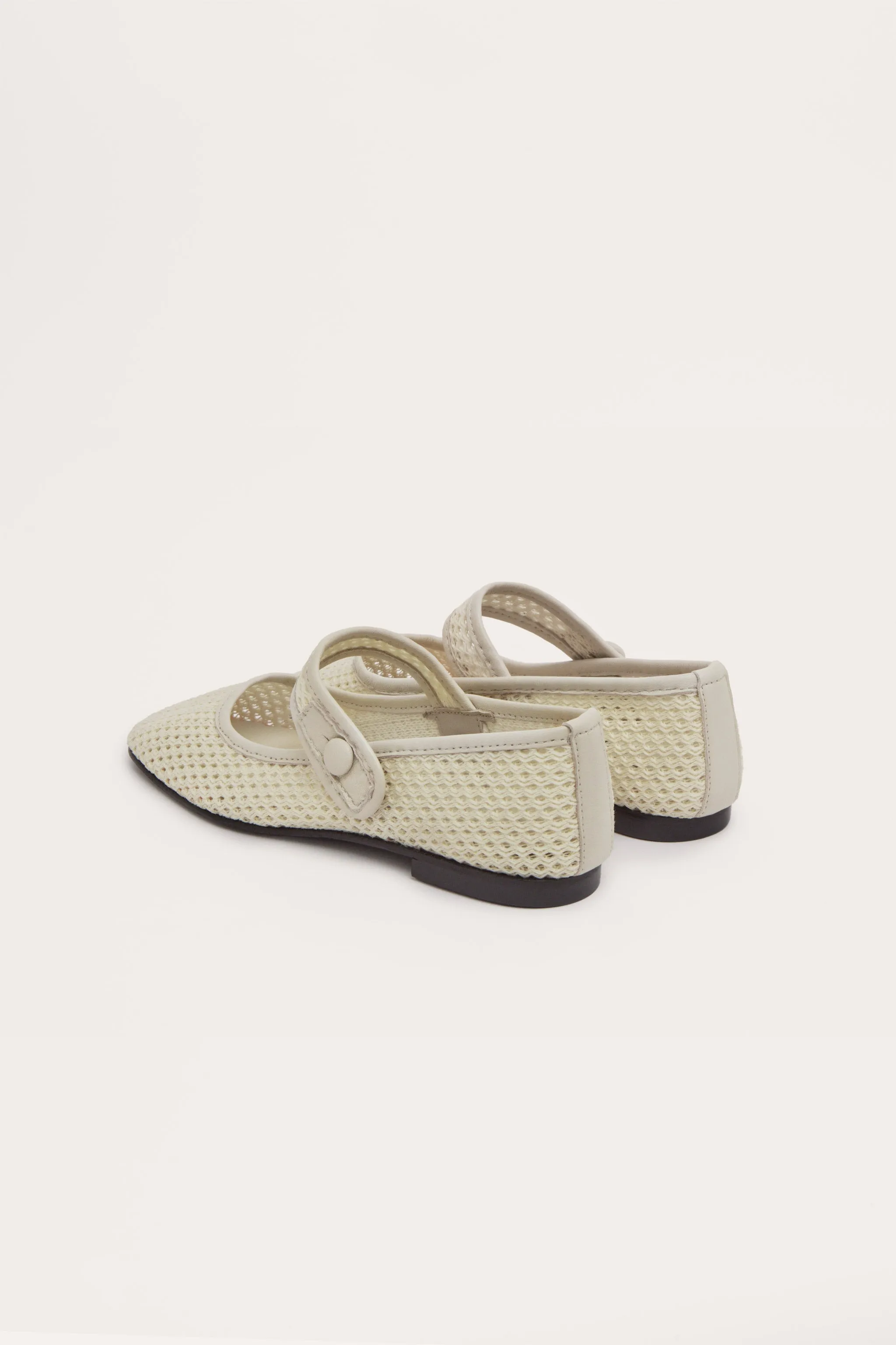 nico net ballerinas in tofu
