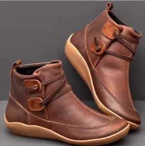 PREMIUM™ SOFT UNISEX ORTHO VEGAN LEATHER BOOTS