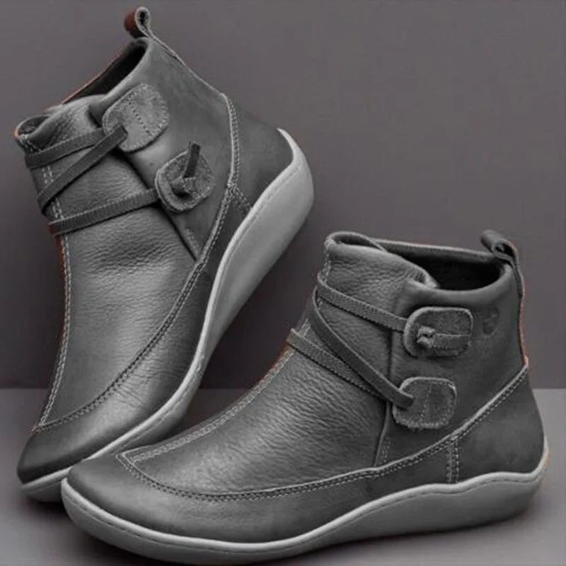 PREMIUM™ SOFT UNISEX ORTHO VEGAN LEATHER BOOTS