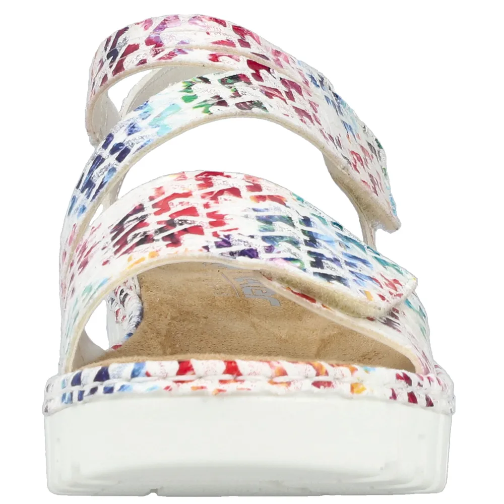 Rieker V1364-90 (Saffron) Multi Sandals