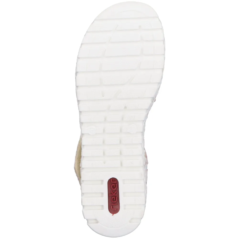 Rieker V1364-90 (Saffron) Multi Sandals